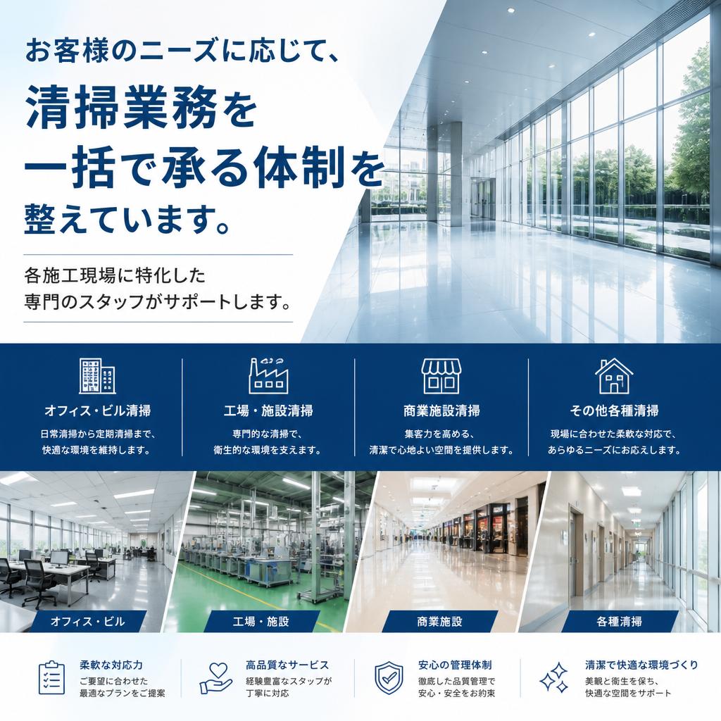 私たちのサポート体制