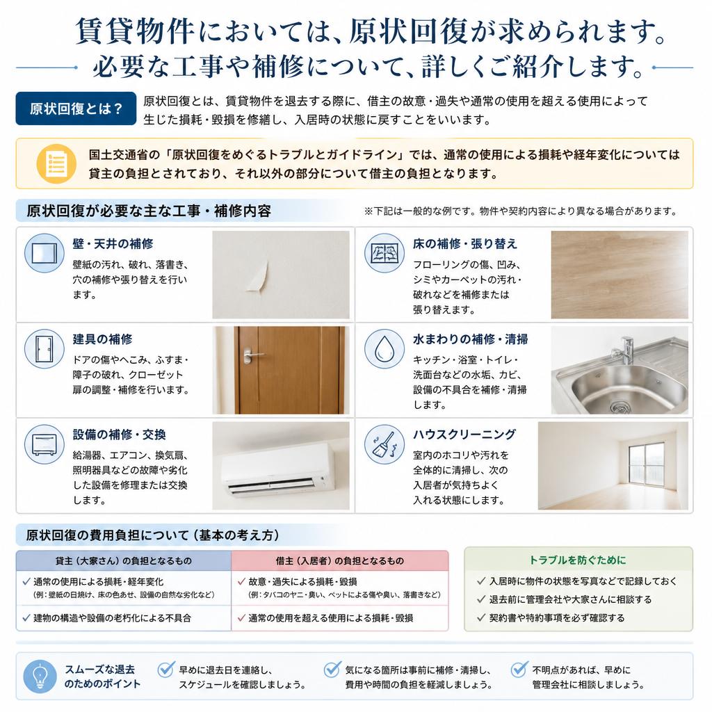 原状回復工事の必要性